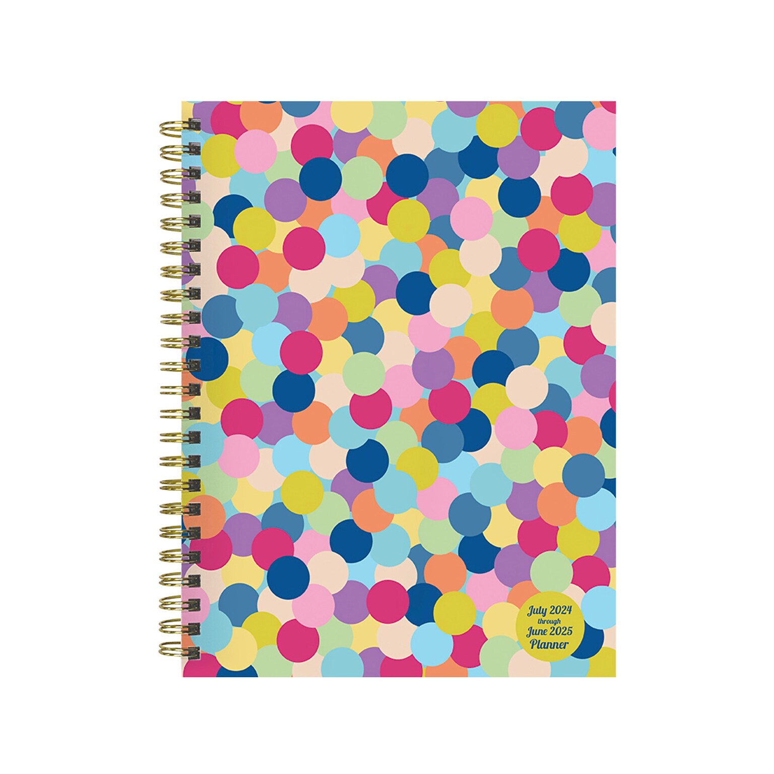 2024-2025 TF Publishing Cali Girl Collection Gumballs 6 x 8 Academic Weekly & Monthly Planner, Paperboard Cover, Multicolor