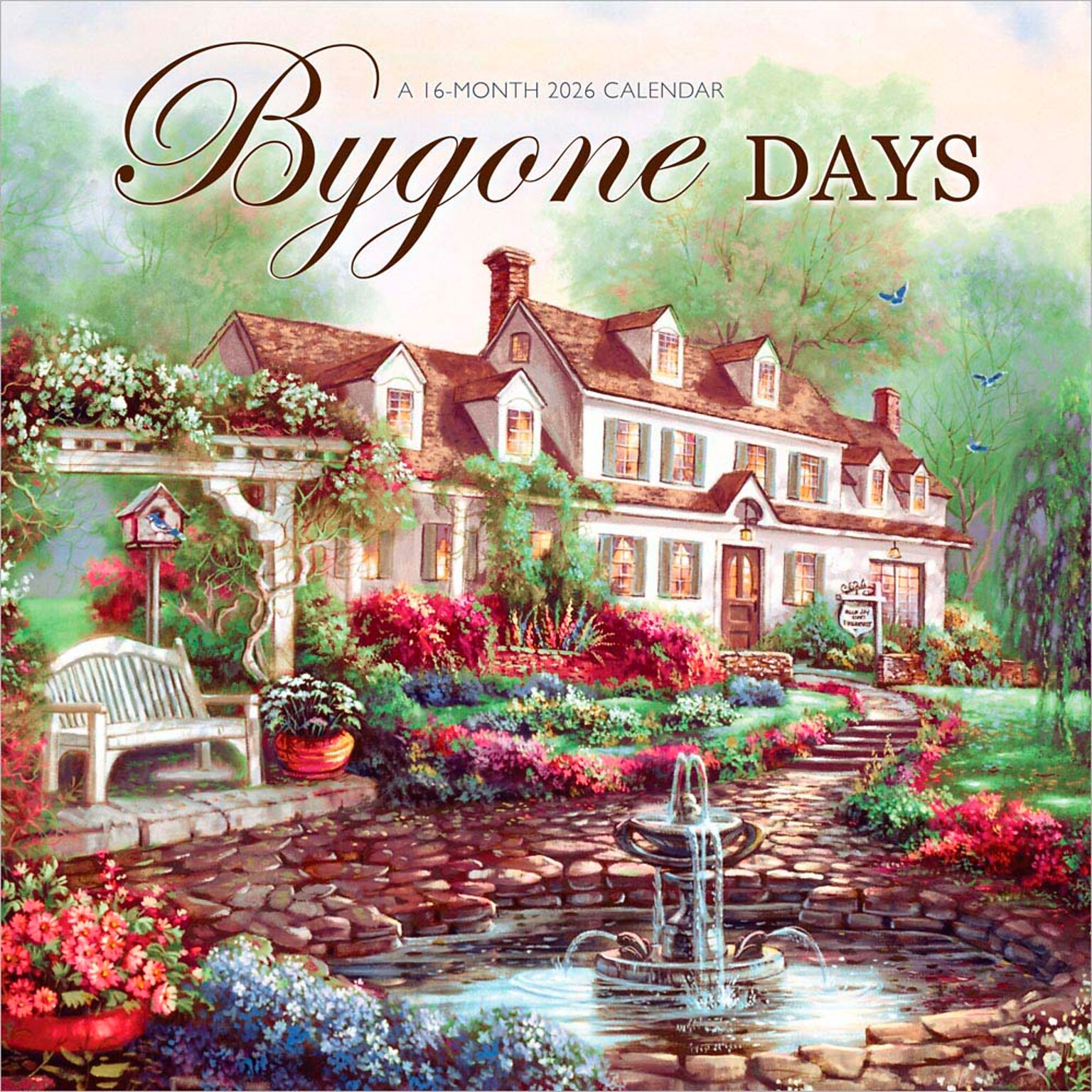 2026 BrownTrout Bygone Days 12 x 12 Monthly Wall Calendar (9781773728681)