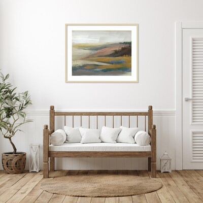 Amanti Art Northwest Cove II by Jennifer Goldberger Wood Framed Wall Art Print, 41 x 33 (A42675535