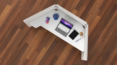 Luxor RECLAIM 3-Panel Acoustic Work Pod (RCLMWP3)