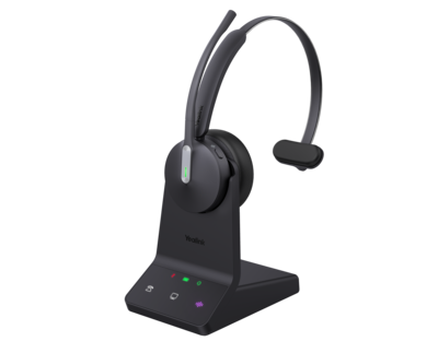 Yealink WH64 Wireless Noise Cancelling DECT & Bluetooth Mono on-ear UC Certified