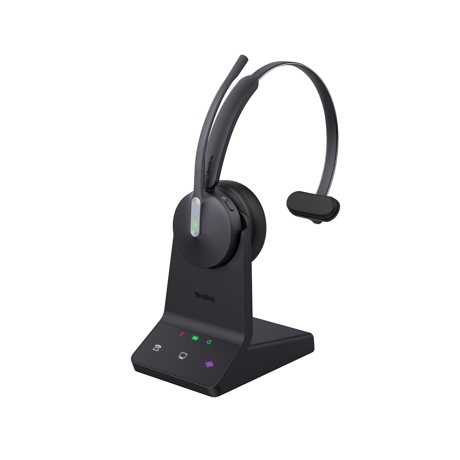 Yealink WH64 Wireless Noise Cancelling DECT & Bluetooth Mono on-ear UC Certified