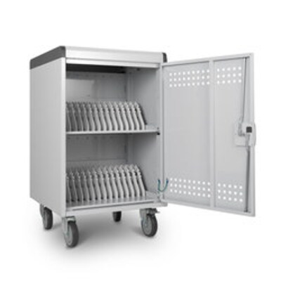 Kensington AC30 30-Bay Security Charging Cabinet, White (K62323NA)
