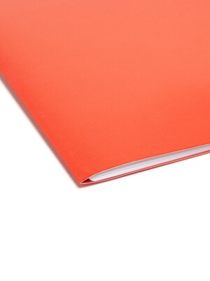 Smead Organized Up Heavyweight Dual Tab Vertical Colored File Folders, Letter Size, Bright Tones, 6/Pack (75406)