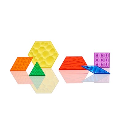Edx Education Translucent Sensory Pattern Blocks (CTU22068)