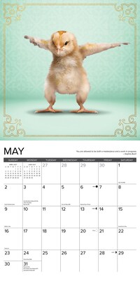 2027 Willow Creek Farm Yoga  12" x 12" Monthly Wall Calendar (60209)