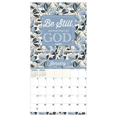 2027 TF Publishing Bible Verses 12 x 12 Monthly Wall Calendar, Multicolored (27-1145)
