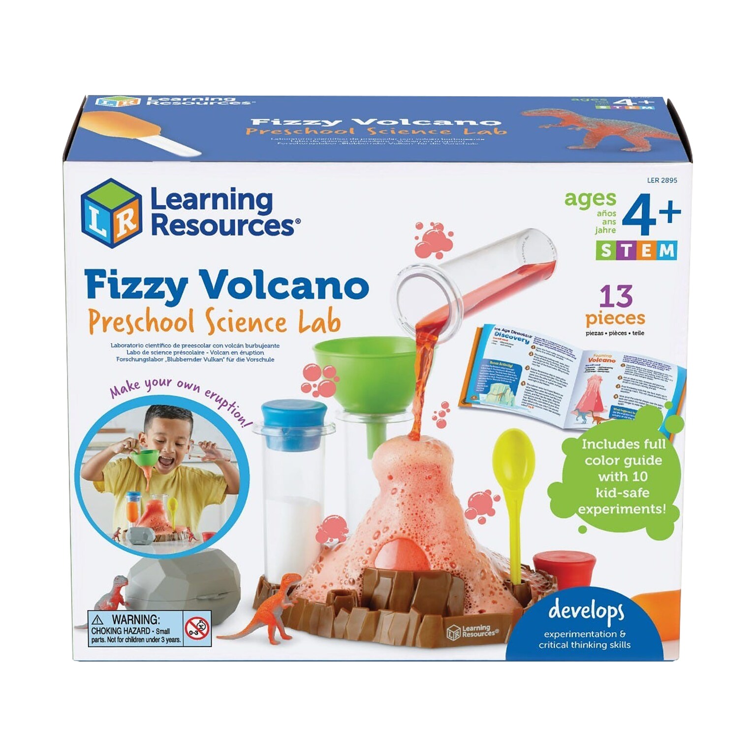 Learning Resources Science Lab Fizzy Volcano Set (LER2895)