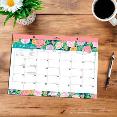 2026-2027 Plato Bonnie Marcus 14" x 10" Academic Monthly Desk Pad Calendar (9798330708093)