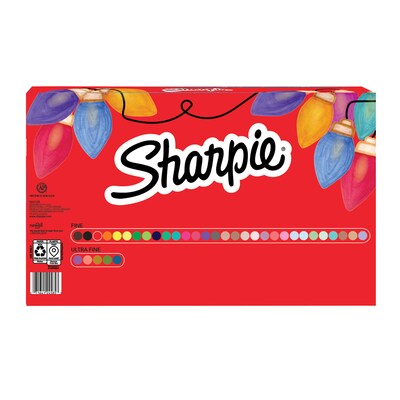 Sharpie Special Edition Permanent Markers, Assorted Colors, 35/Pack (2237109)