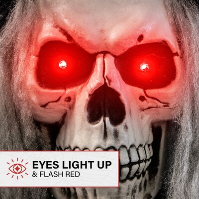 Haunted Hill Farm Life-Size Animatronic Skeleton Bride (HHBRIDE-1FLSA)