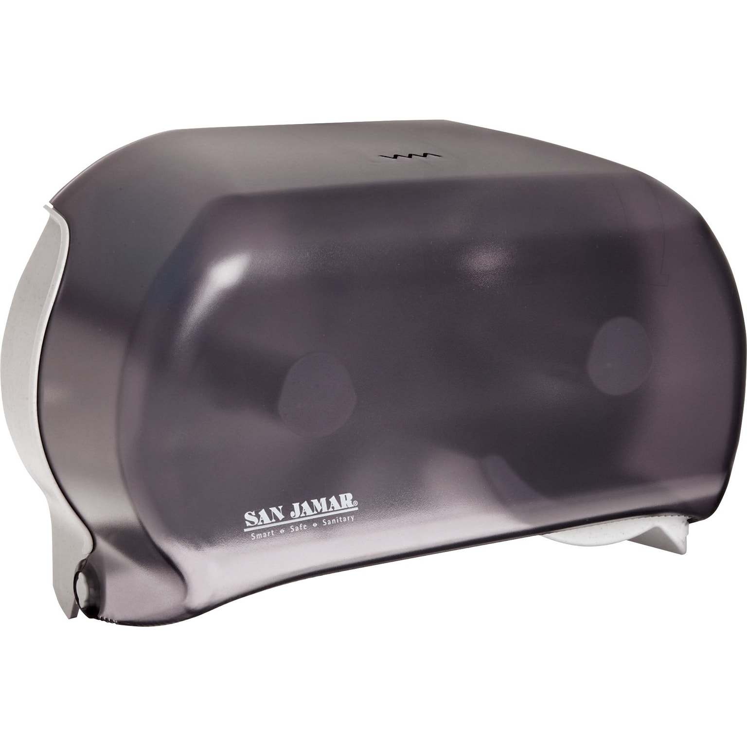 San Jamar Dual Roll Tissue Dispenser, Black Pearl (SJMR3600TBK)