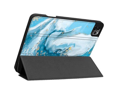 SaharaCase Folio Case for Apple iPad Pro 11" (2nd, 3rd, and 4th Gen 2020-2022), Blue Marble (TB00015)