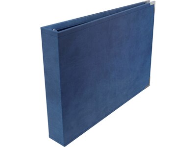 Davis Group 3-Up 1" 7-Ring Special Application Binder, D-Ring, Navy Blue (3UPAM-72)