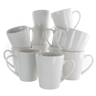 Elama Holt 10 Ounce Coffee Mugs, 12/Set (937114708M)
