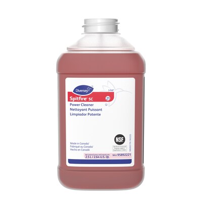 Spitfire SC Multipurpose Cleaner for Diversey J-Fill, Pine, 2.5 L / 2.64 U.S. Qt., 2/Carton (9589222