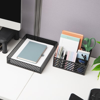 Mind Reader Paper Tray, Black (MOSTRAY-BLK)