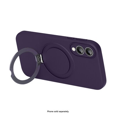 SaharaCase Venture Series MagSafe Phone Case for Samsung Galaxy S25 Edge, Shock Absorbing, Purple Orchid (CP00833)