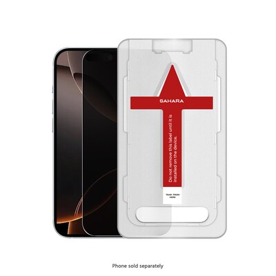 SaharaCase ZeroDamage Anti-Glare Tempered Glass Privacy Filter & Screen Protector for iPhone 17 Pro (ZD00181)