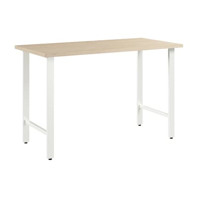 Bush Business Furniture Hustle 48W Computer Desk with Metal Legs, Natural Elm (HUD148NE)