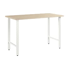 Bush Business Furniture Hustle 48W Computer Desk with Metal Legs, Natural Elm (HUD148NE)