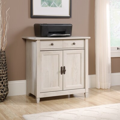 Sauder Edge Water 29"H Storage Cabinet, Chalked Chestnut (418794)