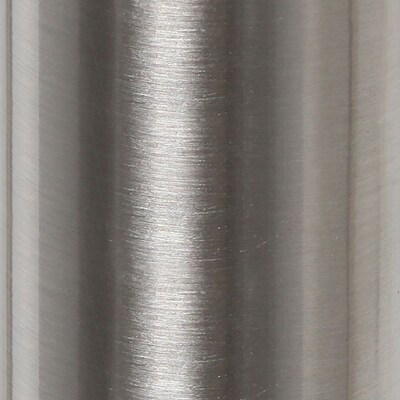 Simple Designs 71.5" Floor Lamp with Dome Shades, Brushed Nickel, 2/Pack (LF2000-BSN-2PK)