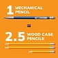 BIC Xtra Precision Mechanical Pencil, 0.5mm, #2 Hard Lead, 2 Dozen (MPLMFP241-BLK)