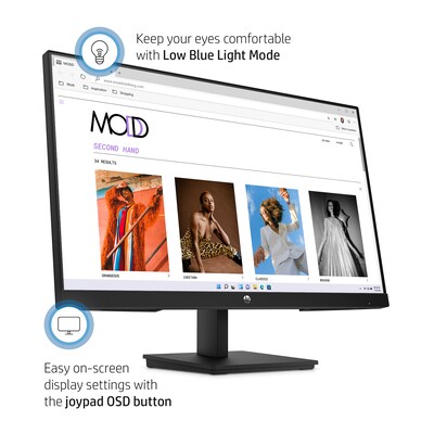 Monitor 23.8″ HP V24V G5 – FHD (1920×1080), 75Hz, Widescreen 16:9