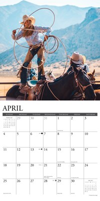 2027 Willow Creek Cowgirls 12" x 12" Monthly Wall Calendar, Assorted Colors (59906)