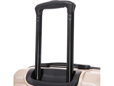 DUKAP Sense 24" Hardside Suitcase, 4-Wheeled Spinner, TSA Checkpoint Friendly, Champagne (DKSEN00M-CHA)