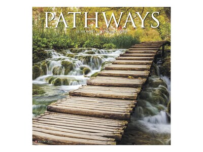 2020 Willow Creek 12 x 12 Wall Calendar, Pathways, Multicolor(07396)