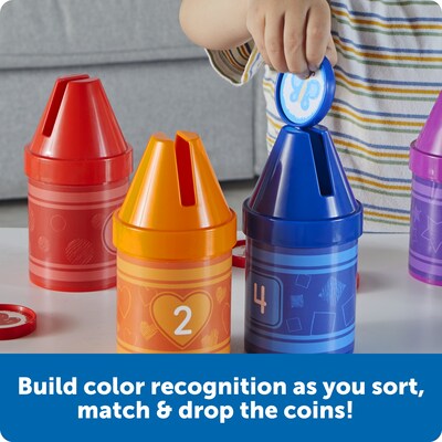 Learning Resources Counting Crayons, Assorted Colors (LER9812)