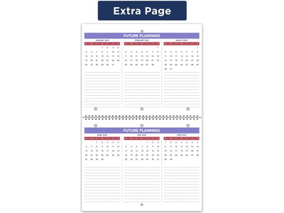 2024 AT-A-GLANCE 11" x 8.5" Monthly Wall Calendar (PM170-28-24)
