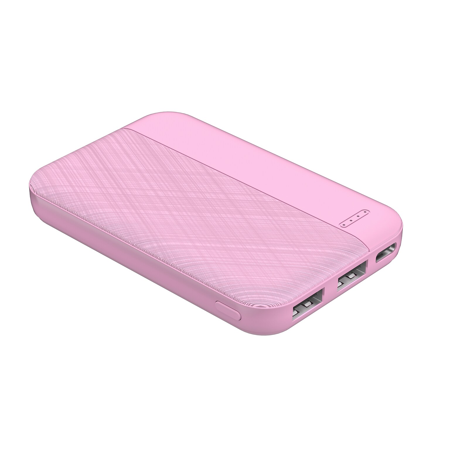 LAX 6600mAh Power Bank, Pink (LX16P)