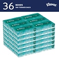 Kleenex Professional Standard Facial Tissue, 2-ply, White, 100 Sheets/Box, 36 Boxes/Carton (21400)