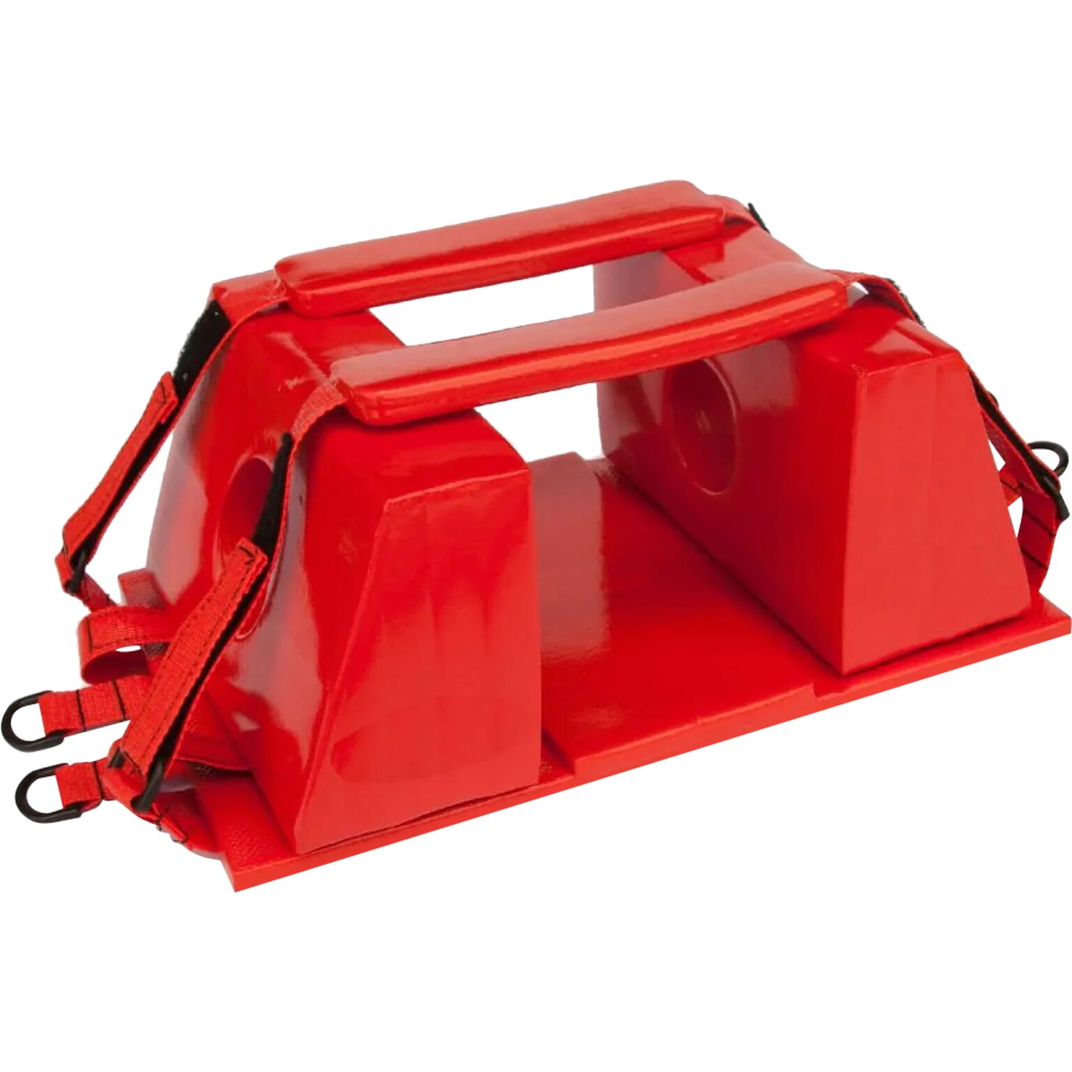Kemp Foam Head Immobilizer Set, Adjustable Size (10-001-RED)