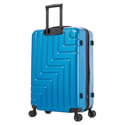 DUKAP Zahav 3-Piece Hardside Spinner Luggage Set, TSA Checkpoint Friendly, Teal (DKZAHSML-TEA)