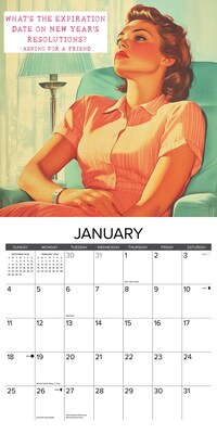 2026 Willow Creek Asking for a Friend 12" x 12" Monthly Wall Calendar (49938)