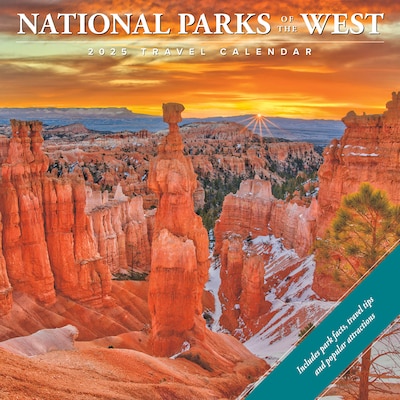 2025 Willow Creek National Parks of the West 12 x 12 Monthly Wall Calendar (44148)