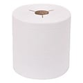 Tork Universal Hand Towel Roll, Notched, 7.5 x 630 ft, White, 6 Rolls/Carton (TRK8031600)