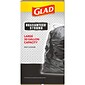 Glad Guaranteed Strong Large Drawstring Trash Bags, 30 Gallon, 90/Box (78952)