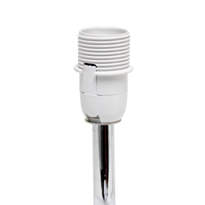 Simple Designs 10.24" LED Table Lamp, Purple (LT2005-PRP-LB)