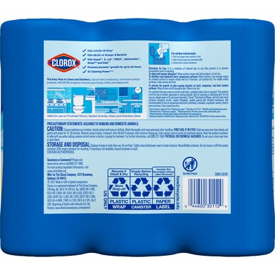 Clorox Disinfecting Bleach Free Cleaning Wipes, Value Pack