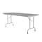 Correll Folding Table, 72x30 , Gray Granite (CF3072TF-15)