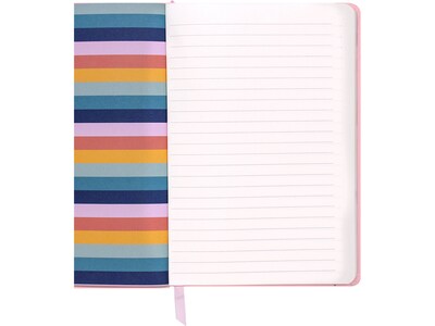 Carpe Diem Ballerina Pink Journal, 5.24" x 8.27", Wide-Ruled, 192 Pages (9370-CD)
