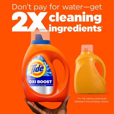 Tide Ultra Oxi Boost HE Liquid Laundry Detergent, 83 Loads, 117 fl. oz. (17538)
