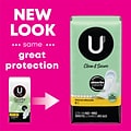 U by Kotex Security Regular Ultra thin Pad with Wings, Unscented, 36/Pack (53631)