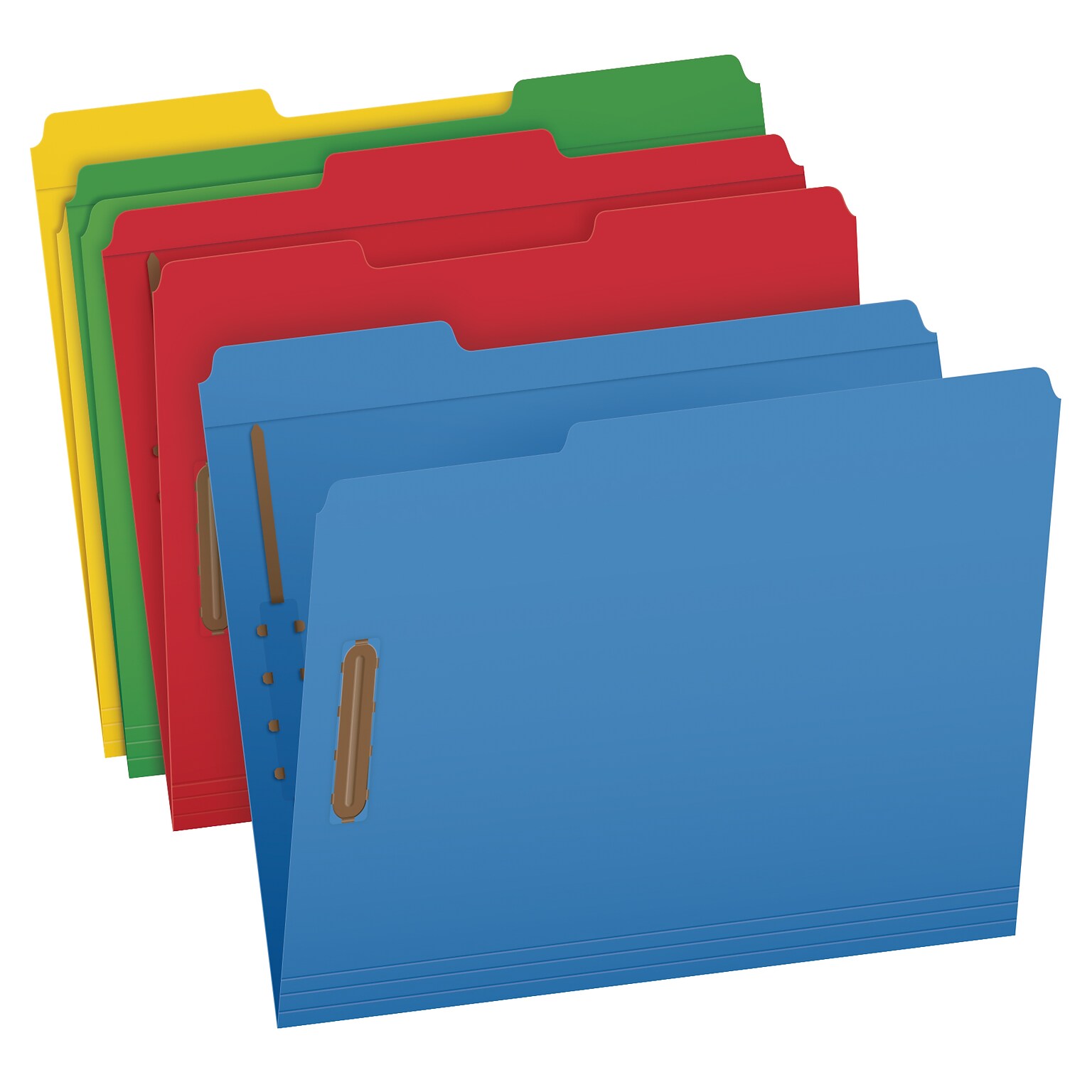 Pendaflex Heavy Duty File Folder, 1-Tab, Assorted, Letter Size, Assorted Colors, 50/Box (1006957)