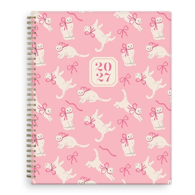 2027 Blue Sky 8.5 x 11 Weekly & Monthly Planner, Pink (164032)